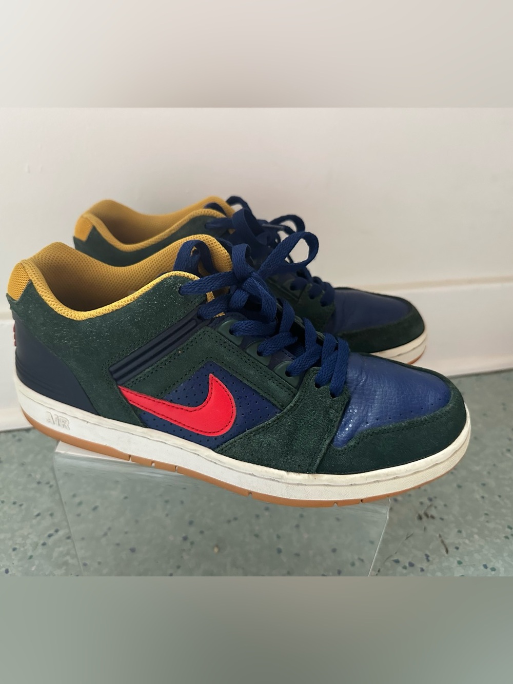 Nike SB Air Force 2 Low Rugby Midnight Green Sneakers